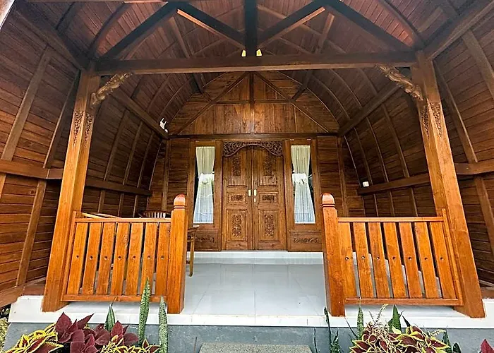 ロッジ Lumbung Sidemen Wisma Kerta